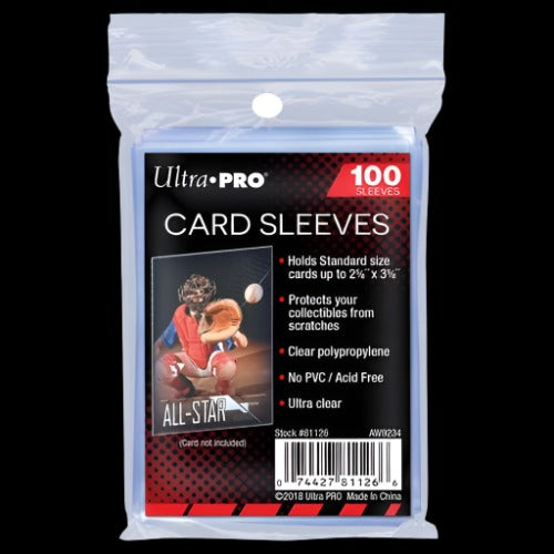 Ultra Pro Card Sleeves (100 pack)